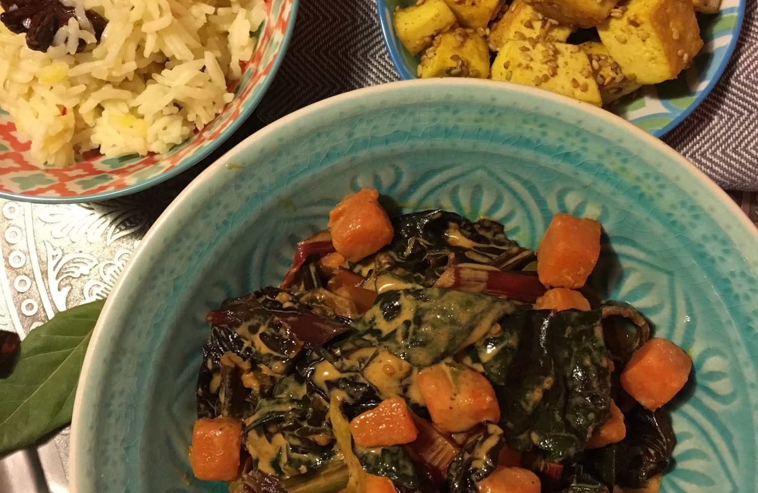 Mangold-Süßkartoffel-Curry - Sim Dosha