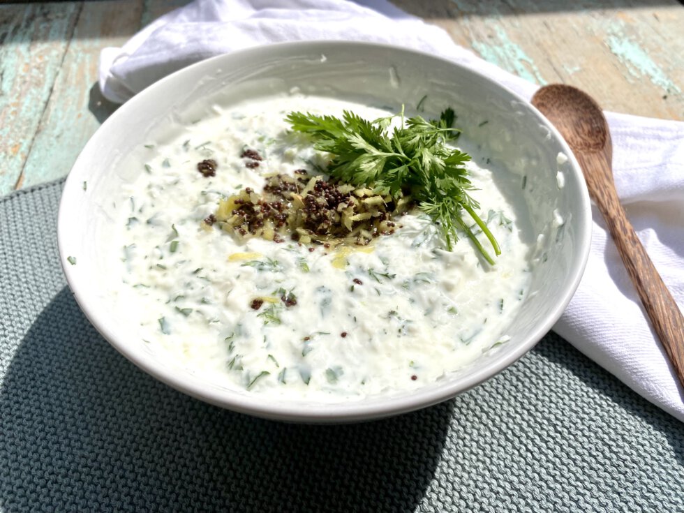 Erfrischendes Kokos-Koriander-Chutney - simdosha